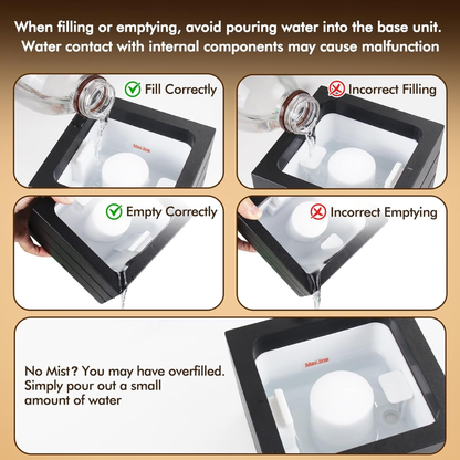 LuminMist Flame Humidifier