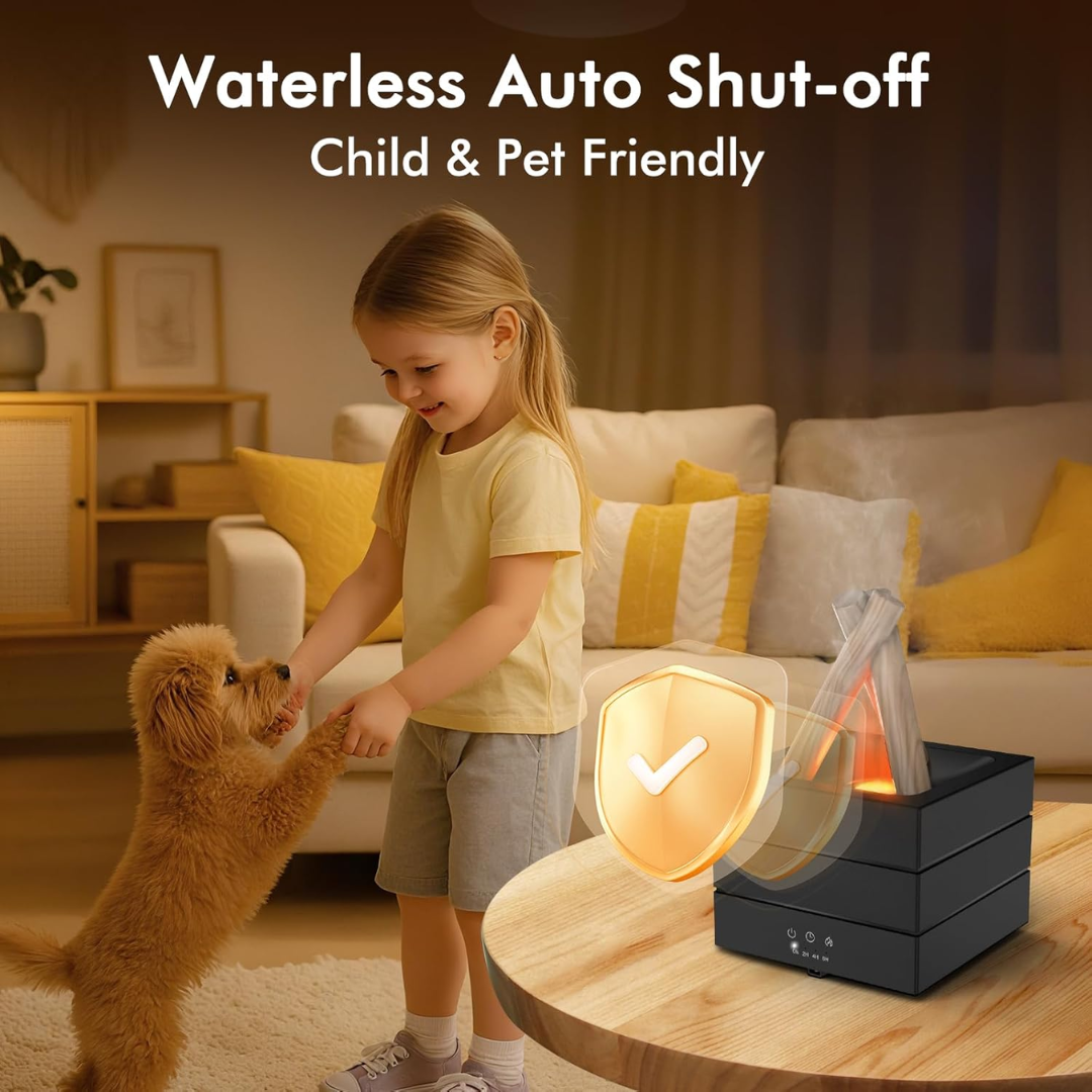 LuminMist Flame Humidifier